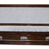 Buckingham Solid Dark Oak Couch - Image 2