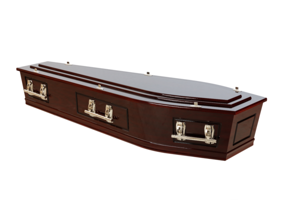 Hereford Routed Rosewood Woodgrain Raised Lid