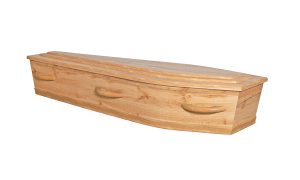 Cambridge Light Oak Woodgrain Raised Lid