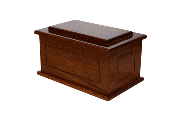 Solid Oak Urn