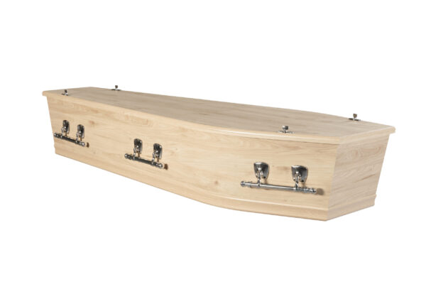 Highland White Ash Woodgrain Flat Lid