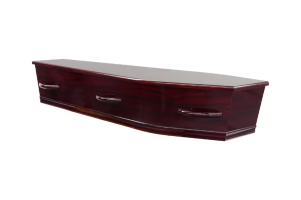 Norfolk Rosewood Woodgrain Flat Lid