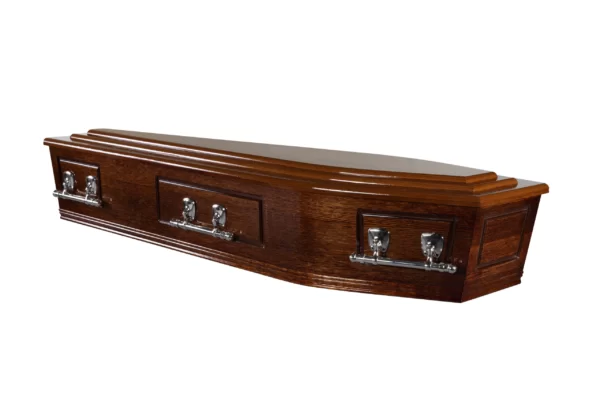 Sheffield Dark Oak Veneer Raised Lid